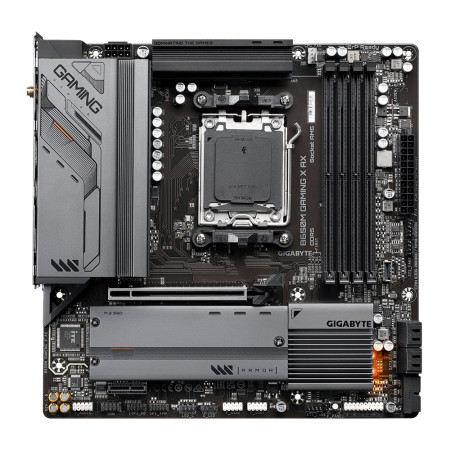 Gigabyte B650M GAMING X AX 1.1 M/B Processor family AMD, Processor socket AM5, DDR5 DIMM, Memory slots 4, Supported hard disk dr