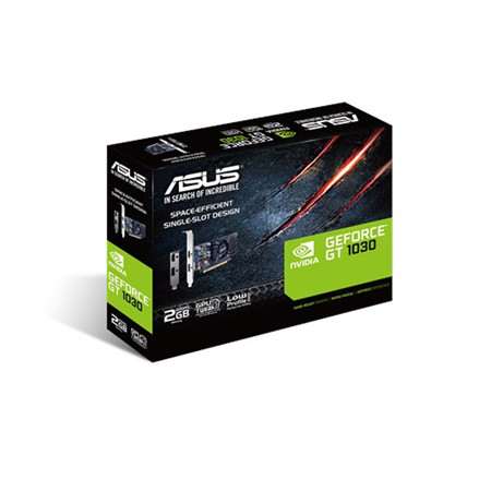 Asus NVIDIA, 2 GB, GeForce GT 1030, GDDR5, Processor frequency 1266 MHz, HDMI ports quantity 1, PCI Express 3.0, Memory clock sp