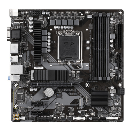 Gigabyte B760M DS3H 1.0 M/B Processor family Intel, Processor socket LGA1700, DDR4 DIMM, Memory slots 4, Supported hard disk dri