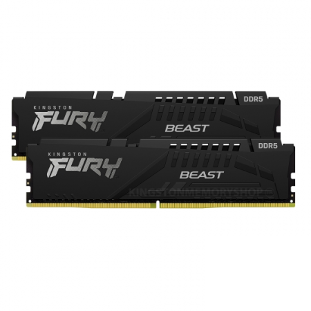 Kingston Fury Beast 32 Kit (16GBx2) GB, DDR5, 5200 MHz, PC/server, Registered No, ECC No, 2x16 GB