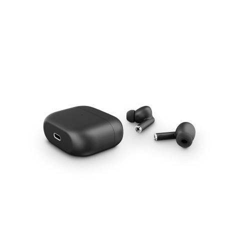 Energy Sistem Earphones True Wireless Style 2 Graphite (True Wireless Stereo, BT 5.1, Deep Bass, Charging Case)