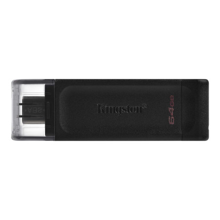 Kingston DataTraveler 70 64 GB, USB-C, Black