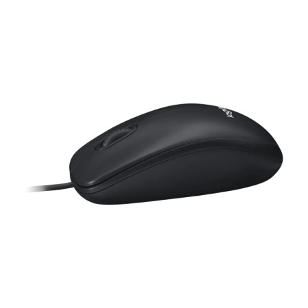 Logitech Mouse M100 Optical, Black, Wired