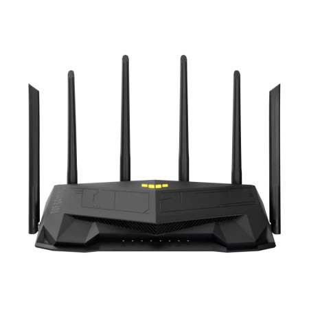 Asus Dual Band WiFi6 Gigabit Router TUF Gaming AX6000 802.11ax, 1148+4804 Mbit/s, 10/100/1000 Mbit/s, Ethernet LAN (RJ-45) ports