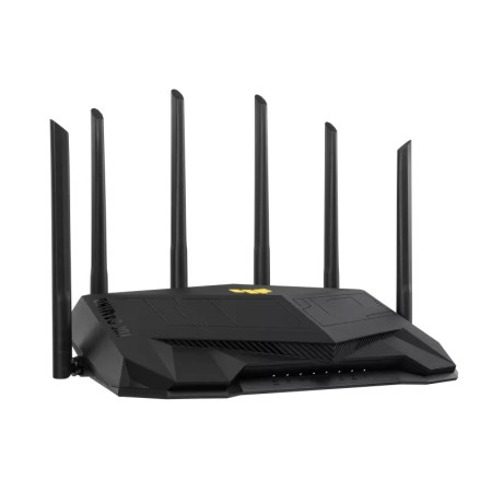 Asus Dual Band WiFi6 Gigabit Router TUF Gaming AX6000 802.11ax, 1148+4804 Mbit/s, 10/100/1000 Mbit/s, Ethernet LAN (RJ-45) ports