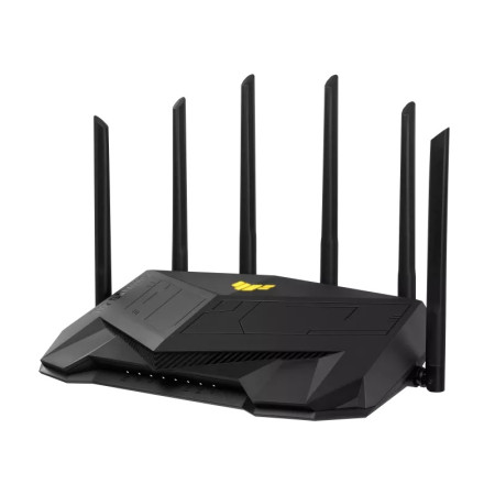 Asus Dual Band WiFi6 Gigabit Router TUF Gaming AX6000 802.11ax, 1148+4804 Mbit/s, 10/100/1000 Mbit/s, Ethernet LAN (RJ-45) ports