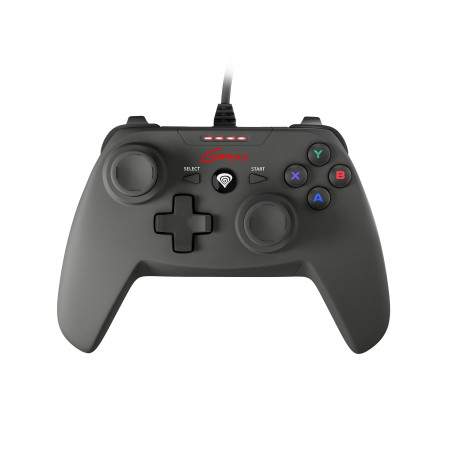 GENESIS P58 Gamepad for PS3/PC, Black, Wired