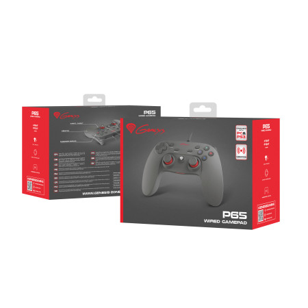 Genesis P65 Gamepad, Black