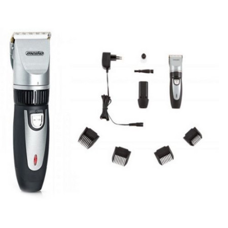 Mesko Hair clipper for pets MS 2826 Corded/ Cordless, Black/Silver