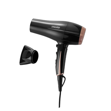 Mesko Hair Dryer MS 2249 2000 W, Number of temperature settings 3, Black/Pink