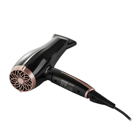 Mesko Hair Dryer MS 2249 2000 W, Number of temperature settings 3, Black/Pink