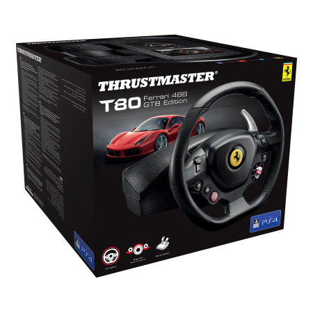 Thrustmaster Steering Wheel T80 Ferrari 488 GTB Edition