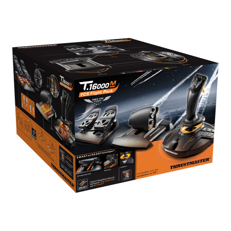 Thrustmaster Joystick T 16000M Flight Pack Black