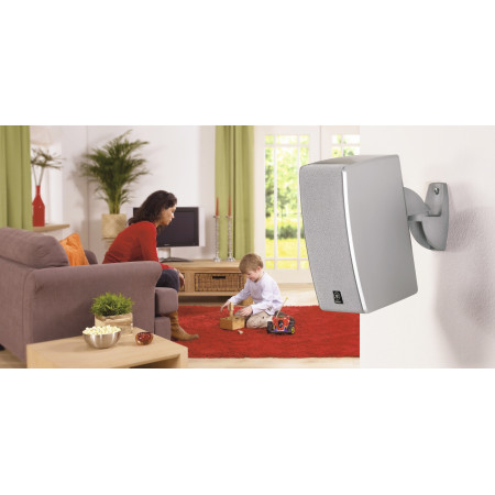 Vogels Loudspeaker Wall mount, VLB500, Turn, Tilt, Maximum weight (capacity) 5 kg, Silver