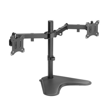 Logilink Dual Monitor Stand BP0099 Desk Mount, 17-32 ", Maximum weight (capacity) 8 kg, Black