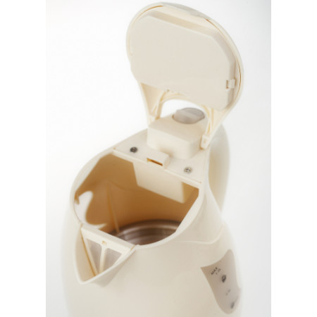 Adler Kettle AD 08 b Standard, Plastic, Beige, 850 W, 360 rotational base, 1 L