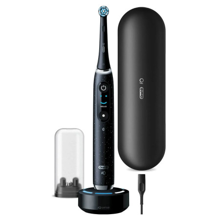 Oral-B Electric Toothbrush iO10 Series Rechargeable, For adults, Number of brush heads included 1, Cosmic Black, Number of teeth