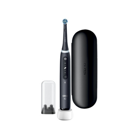 Oral-B Electric Toothbrush iO5 Rechargeable, For adults, Number of brush heads included 1, Matt Black, Number of teeth brushing 