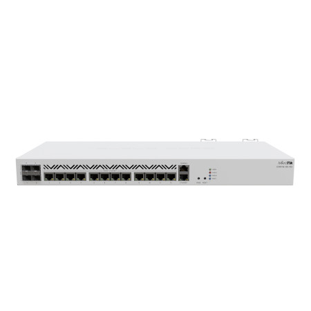 Mikrotik Cloud Core Router CCR2116-12G-4S+, 16-CORE 2 GHZ ARM CPU, 16 GB DDR4 RAM, 4x10G SFP+ ports, 13xGigabit LAN ports, 1x RJ