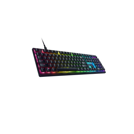 Razer Deathstalker V2, Gaming Keyboard, RGB LED light, RU, Black, Wired, Linear Optical Switch