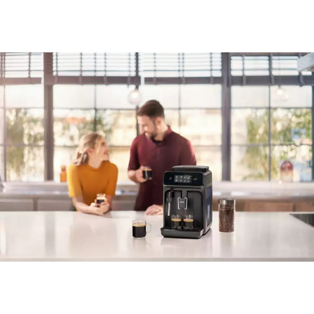 Philips Espresso Coffee maker EP1220/00 Pump pressure 15 bar, Built-in milk frother, Fully automatic, 1500 W, Black