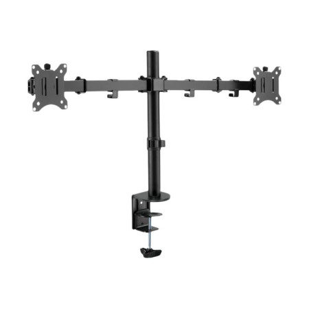 Digitus Dual Monitor Clamp Mount DA-90400 15-32 ", Maximum weight (capacity) 8 kg, Black