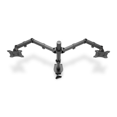 Digitus Dual Monitor Clamp Mount DA-90400 15-32 ", Maximum weight (capacity) 8 kg, Black