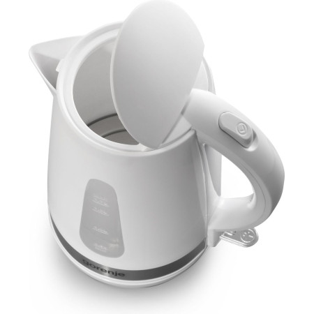 Gorenje Kettle K17WE Electric, 2200 W, 1.7 L, Plastic + metal, 360 rotational base, White