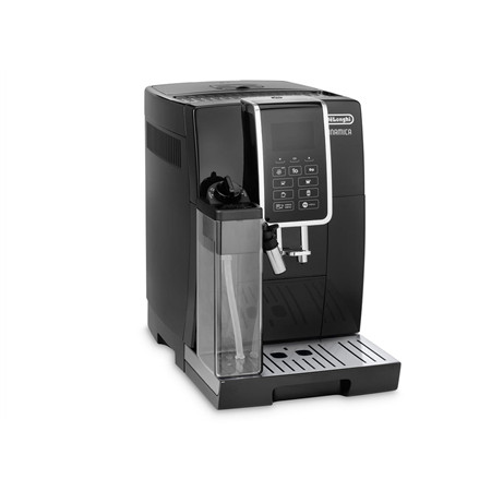 Delonghi Coffee maker DINAMICA ECAM 350.55 B Pump pressure 15 bar, Built-in milk frother, Fully automatic, 1450 W, Black