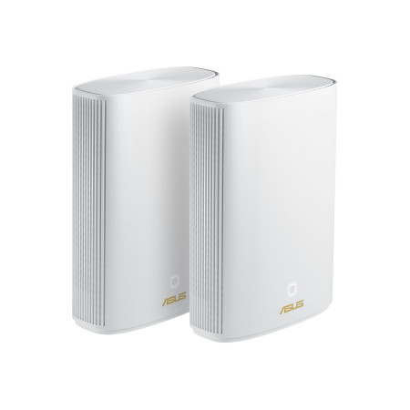 Asus ZenWiFi AX Hybrid (XP4) (2pk White) 802.11ax 574+1201 Mbit/s Ethernet LAN (RJ-45) ports 2 Mesh Support Yes MU-MiMO Yes 1 x 