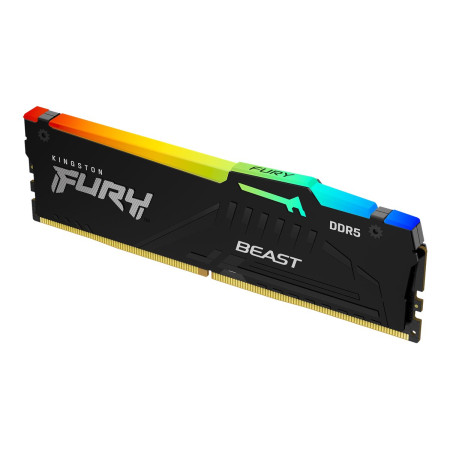 Kingston Fury Beast 32GB DDR5, 6000 MHz, CL36, 288-Pin, DIMM Kingston