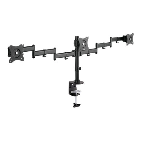 DIGITUS Universal Triple Monitor Stand with Clamp Mount Digitus