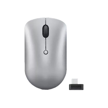 Lenovo Wireless Compact Mouse 540 2.4G Wireless via USB-C receiver Wireless 1 year(s) Cloud Grey