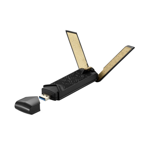 Asus Wireless Dual-band USB-AX56 AX1800 802.11ax 1201+574 Mbit/s Mesh Support No MU-MiMO Yes