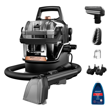 Bissell Portable Carpet and Upholstery Cleaner SpotClean HydroSteam Pro Corded operating Washing function 1000 W Black