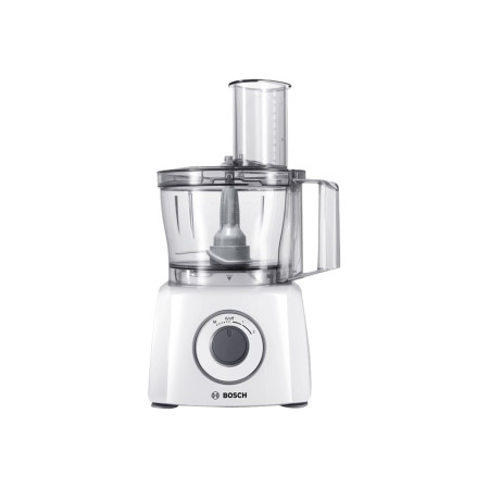 Bosch MCM3200W MultiTalent Food processor, 800 W, Bowl capacity 2.3 L, 2 speed settings, White Bosch