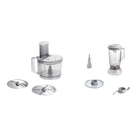 Bosch MCM3200W MultiTalent Food processor, 800 W, Bowl capacity 2.3 L, 2 speed settings, White Bosch