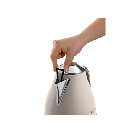 Delonghi KBOV 2001.BG Standard kettle 2000 W 1.7 L Stainless steel 360 rotational base Beige