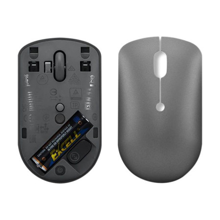 Lenovo Wireless Compact Mouse 540 2.4G Wireless via USB-C receiver Wireless 1 year(s) Storm Grey