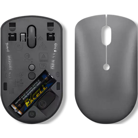 Lenovo Wireless Compact Mouse 540 2.4G Wireless via USB-C receiver Wireless 1 year(s) Storm Grey