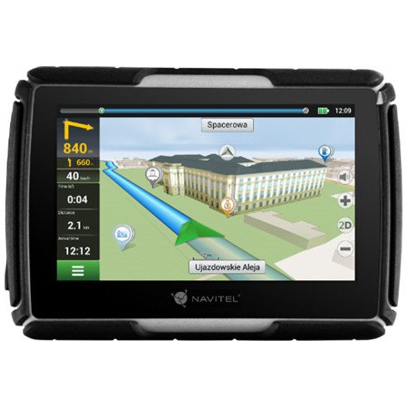 Navitel Personal Navigation Device G550 MOTO Bluetooth GPS (satellite) Maps included