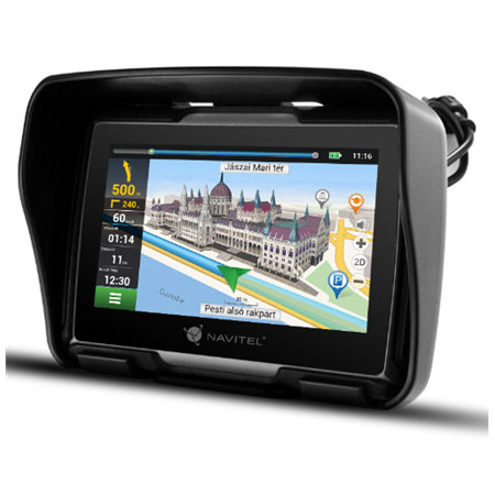 Navitel Personal Navigation Device G550 MOTO Bluetooth GPS (satellite) Maps included