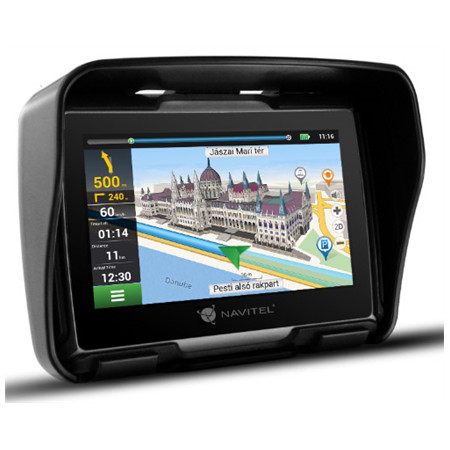 Navitel Personal Navigation Device G550 MOTO Bluetooth GPS (satellite) Maps included