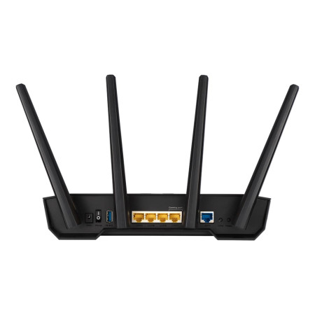 Asus Dual Band WiFi 6 Gaming Router TUF-AX3000 802.11ax 2402+574 Mbit/s 10/100/1000 Mbit/s Ethernet LAN (RJ-45) ports 4 Mesh Sup