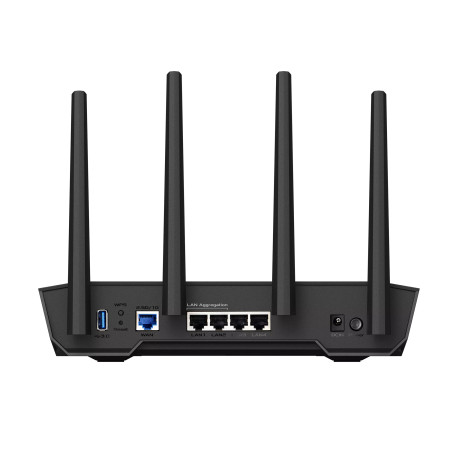 Asus Wireless Wifi 6 AX4200 Dual Band Gigabit Router, UK TUF-AX4200 802.11ax 3603+574 Mbit/s 10/100/1000 Mbit/s Ethernet LAN (RJ