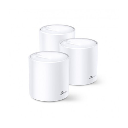 TP-LINK Whole-Home Wi-Fi System Deco X20(3-pack) 802.11ac 1201 Mbit/s 10/100/1000 Mbit/s Ethernet LAN (RJ-45) ports 2 Mesh Suppo