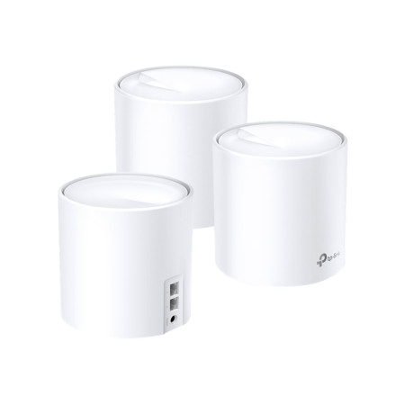 TP-LINK Whole-Home Wi-Fi System Deco X20(3-pack) 802.11ac 1201 Mbit/s 10/100/1000 Mbit/s Ethernet LAN (RJ-45) ports 2 Mesh Suppo