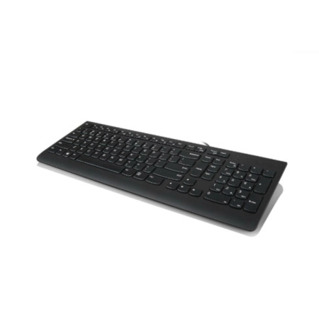 Lenovo USB Keyboard 300 Standard Wired Complete ergonomic design. Spill resistant keys with board drain. Concaved key caps fitte