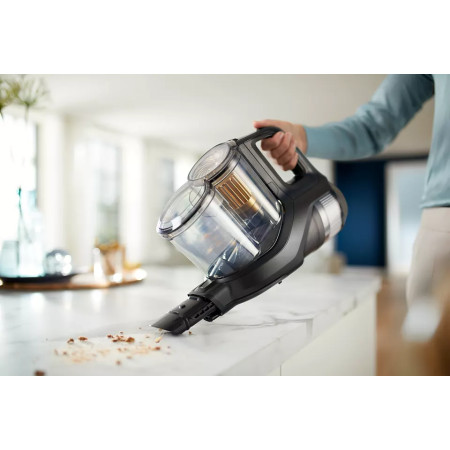 Philips Vacuum cleaner XC8349/01 Aqua Plus Cordless operating Handstick - W 25 V Operating time (max) 80 min Black Warranty 24 m