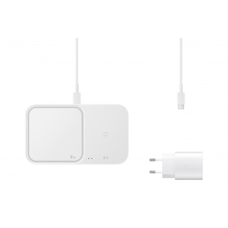 P5400BWE Samsung Wireless charger Duo pad (w/o TA) White (White)